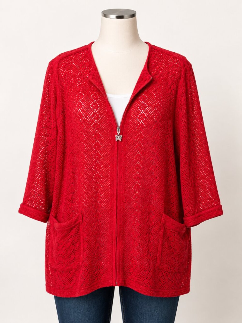 4 for $25 ❤️ Vintage Jordan Taylor Crochet Cover-Up 2-3X ❤️